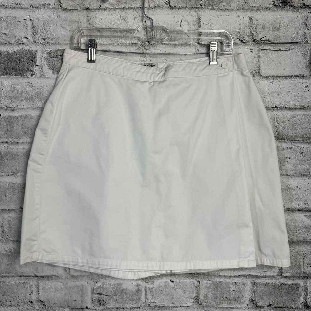 Vintage 90s Simply Basic Skort White Tennis Golf Skirt Shorts